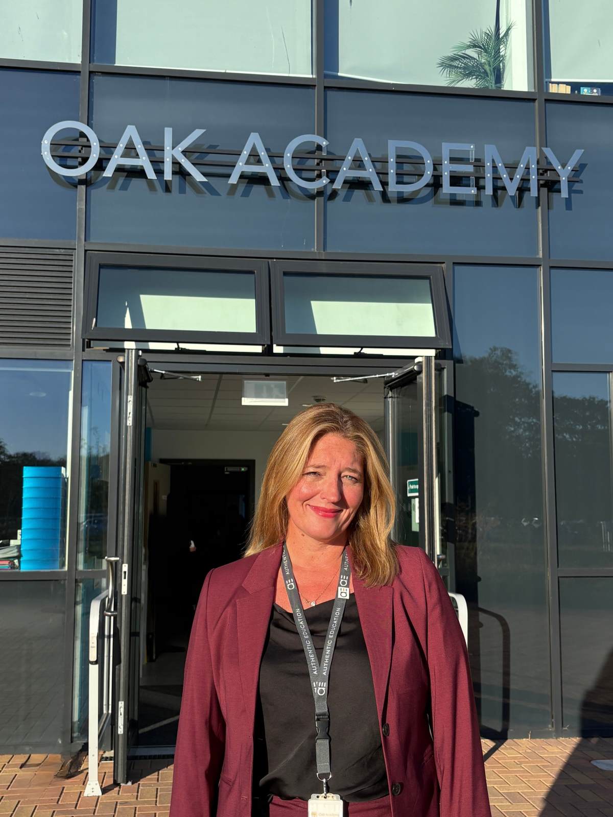 New principal at Oak Academy set out vision for the future