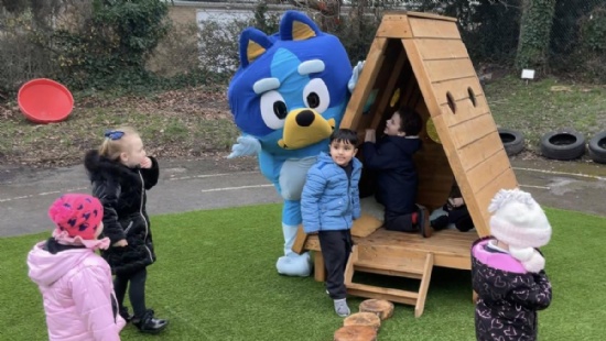 Elm Academy nursery playground transformed after upgrade