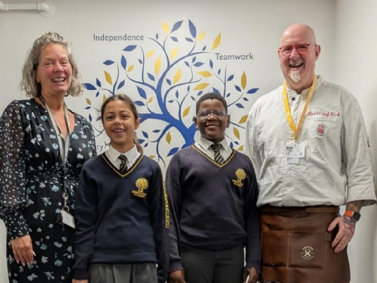 Dyslexic chef Nick Jaye inspires Kings Park Academy pupils